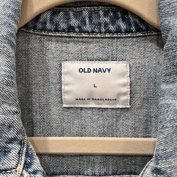 NWT Old Navy Jean Jacket - Light Wash - Picture 9 of 10